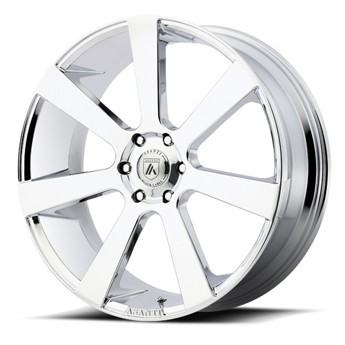 Asanti Black Label Apollo 24x9" 6x135mm 87.1mm CB +35mm Chrome