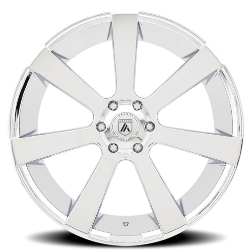 Asanti Black Label Apollo 22x9 +35 6x120mm 66.9mm Chrome