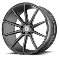 Asanti Black Label Aries 22x10.5" 5x115mm 72.6mm CB +25mm Matte Graphite