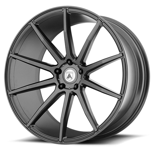 Asanti Black Label Aries 22x10.5" 5x115mm 72.6mm CB +25mm Matte Graphite