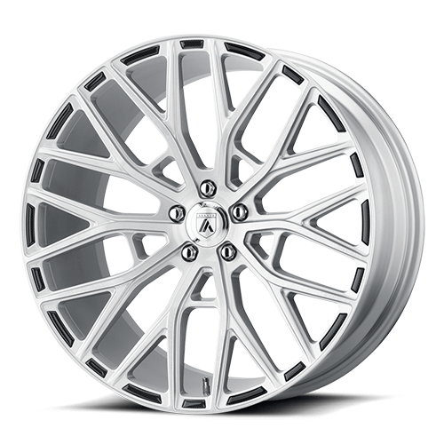 Asanti Black Label Leo 20x10.5" 5x114.3mm 72.6mm CB +38mm Brushed Silver