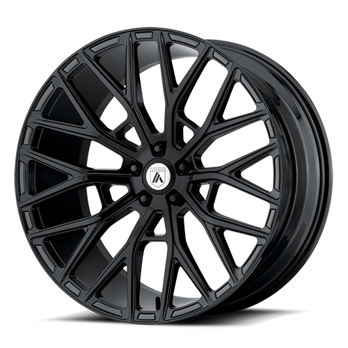 Asanti Black Label Leo 22x9" 5x115mm 72.6mm CB +15mm Gloss Black