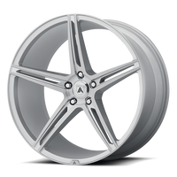 Asanti Black Label Alpha 5 22x10.5" 5x115mm 72.6mm CB +25mm Brushed Silver