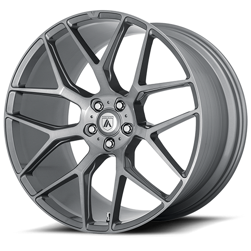 Asanti Black Label Dynasty 20x8.5" 5x120mm 74.1mm CB +38mm Brushed Titanium