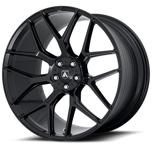 Asanti Black Label Dynasty 20x8.5" 5x108mm 72.6mm CB +38mm Gloss Black