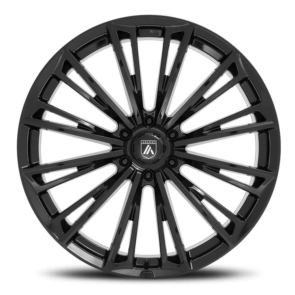 Asanti Black Label Corona Truck 20x9" 5x112mm 72.6mm CB +35mm Gloss Black