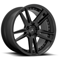 Asanti Black Label Reign 20x9" 5x114.3mm 72.6mm CB +35mm Satin Black