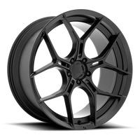 Asanti Black Label Monarch 22x9" 5x112mm 72.56mm CB +38mm Satin Black