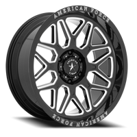 American Force AC001 Rush 20x10" 6x135mm 87.1mm CB -18mm Gloss Black Milled