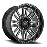 American Force AC003 Weapon 22x10" 6x139.7mm 78.1mm CB -18mm Gloss Black Milled