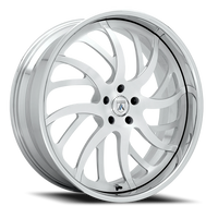 Asanti Forged AF862 26x10 +5 5x127mm 78.1mm Brushed Silver