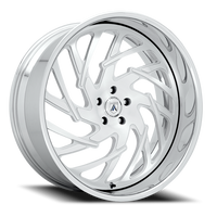 Asanti Forged AF864 24x9" 5x120.65mm 73.1mm CB -2mm Brushed Silver