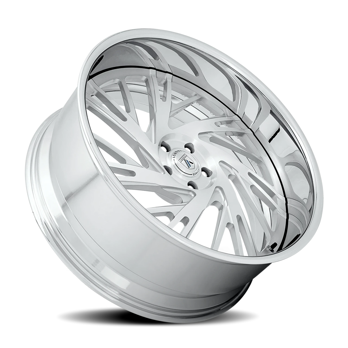 Asanti Forged AF868 26x9 -2 5x120.65mm 73.1mm Brushed Silver