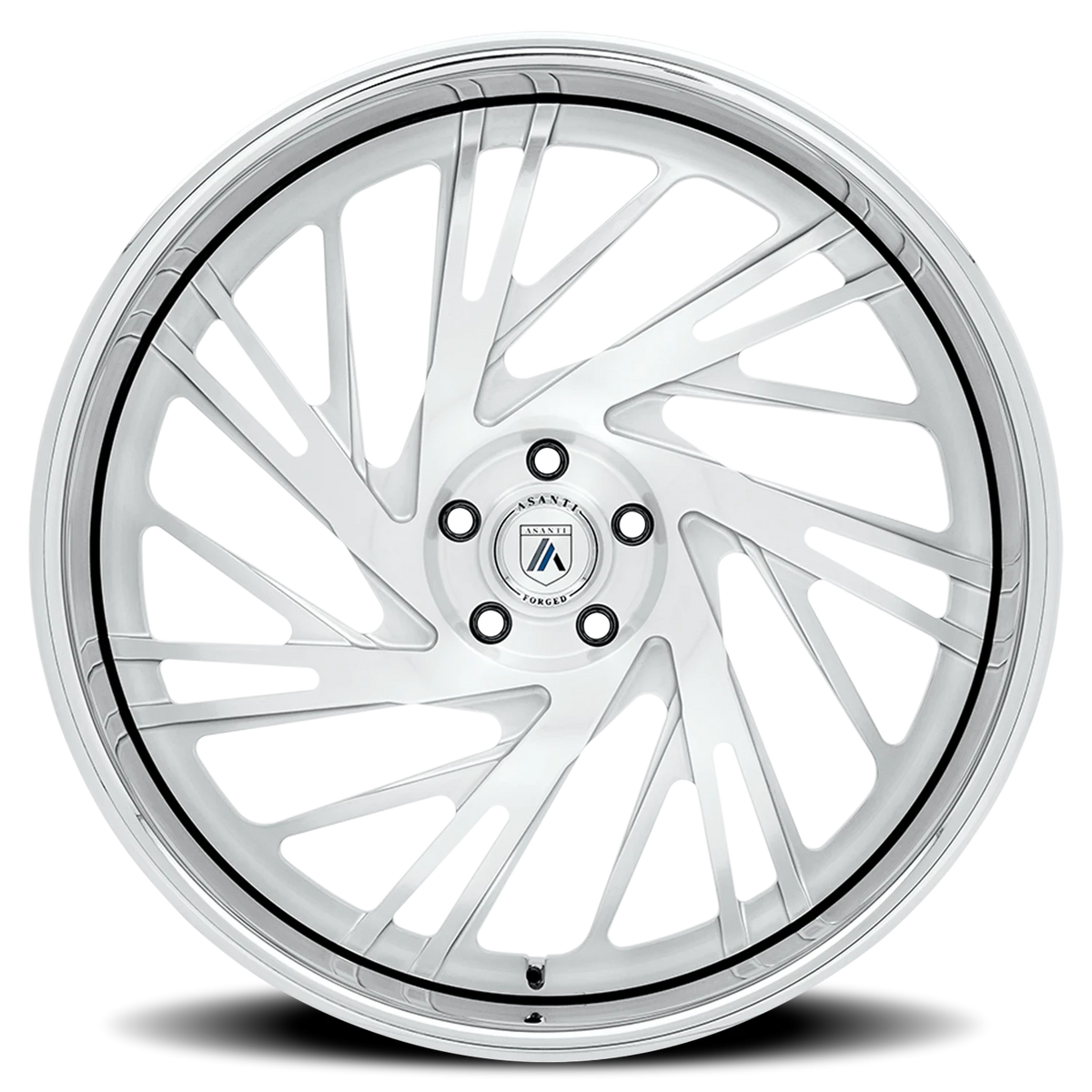 Asanti Forged AF868 26x10 +5 5x120.65mm 73.1mm Brushed Silver