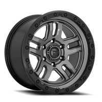 Fuel AMMO 18x9 +1 5x127mm 71.5mm Matte Gunmetal Black Bead Ring