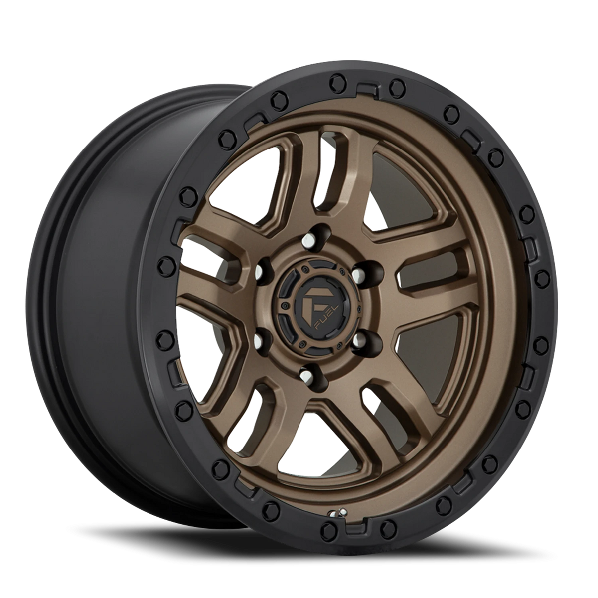 Fuel AMMO 18x9 +1 5x127mm 71.5mm Matte Bronze Black Bead Ring