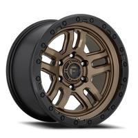 Fuel AMMO 20x9 +1 5x127mm 71.5mm Matte Bronze Black Bead Ring