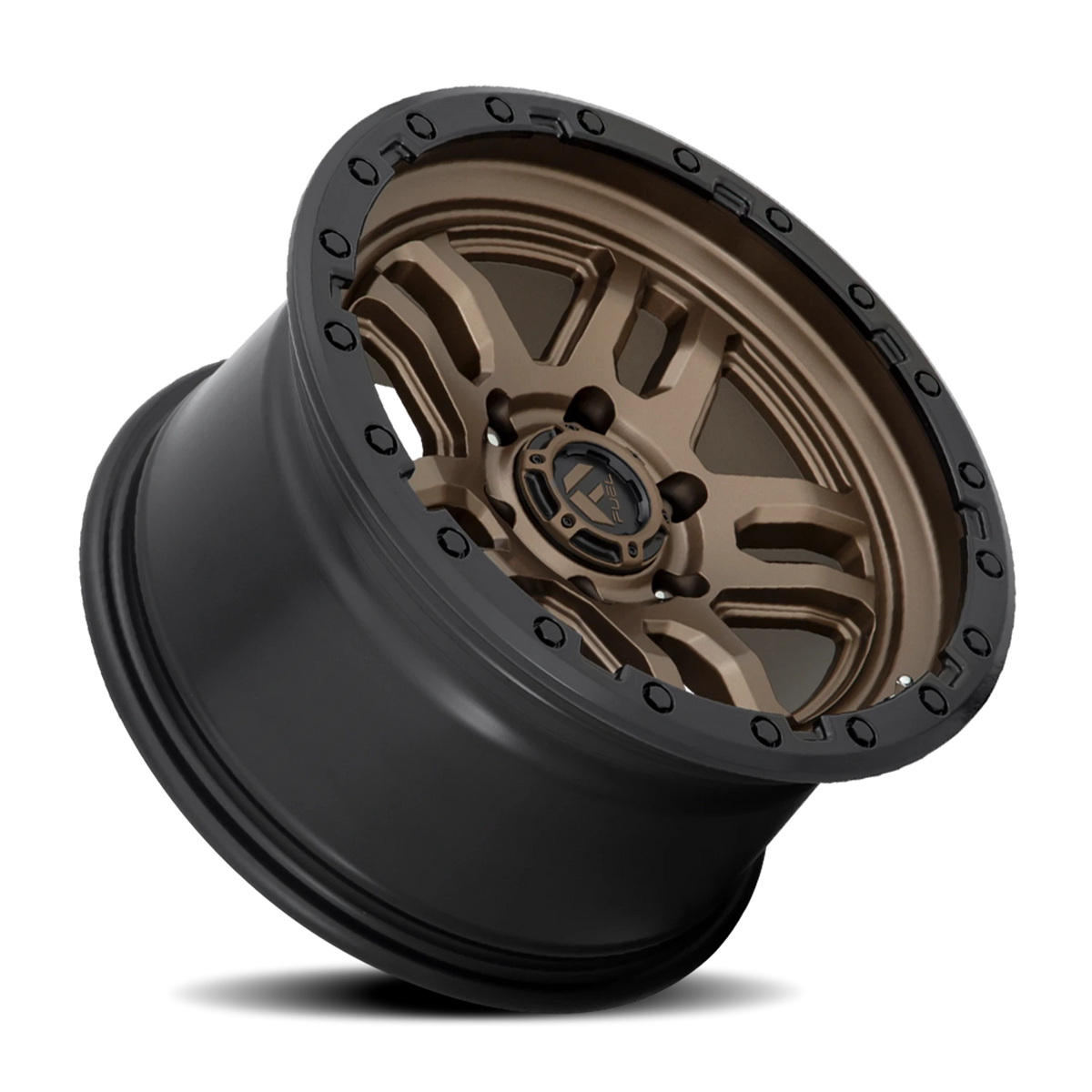 Fuel AMMO 20x9 +1 5x127mm 71.5mm Matte Bronze Black Bead Ring