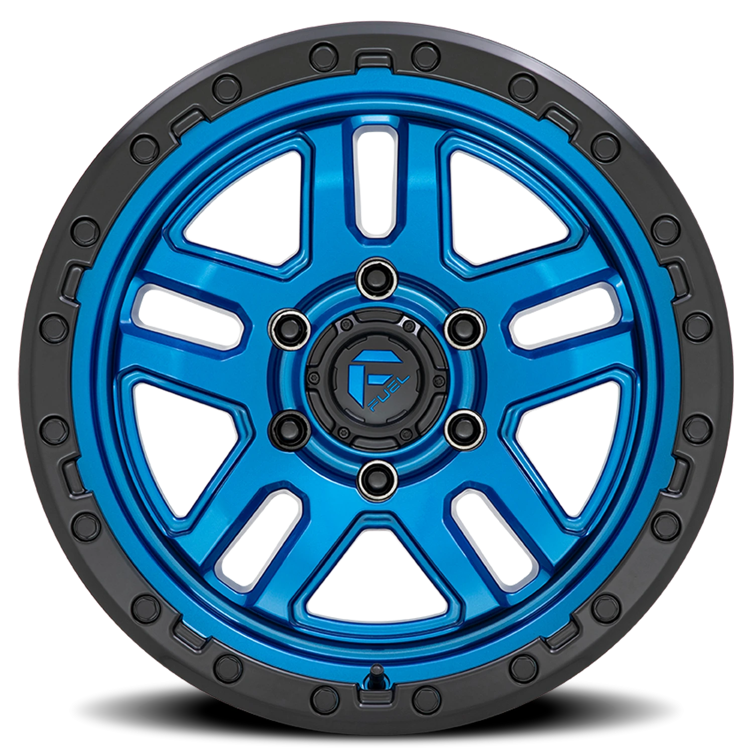 Fuel AMMO 17x9" 5x127mm 71.5mm CB -12mm Blue Black Lip