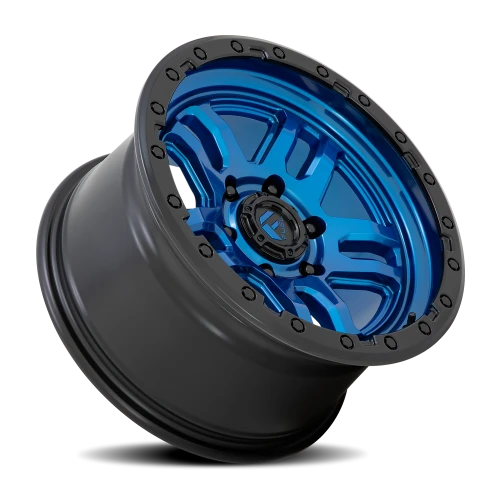 Fuel AMMO 17x9 -12 6x139.7mm 106.1mm Blue Black Lip