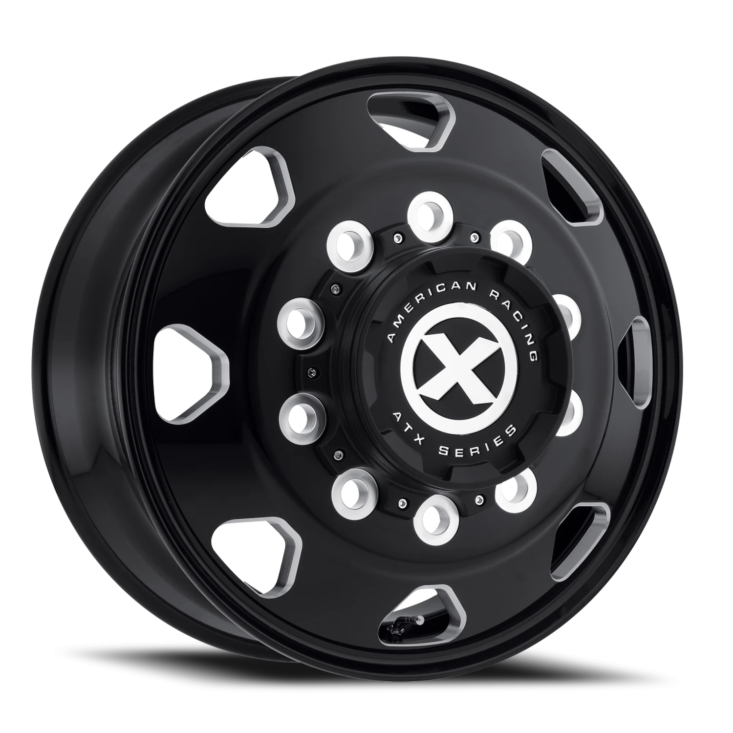 ATX AO401 Octane 18x6.75" 8x165.1mm 124.7mm CB 0mm Satin Black Milled