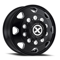 ATX AO401 Octane 18x6.75" 8x165.1mm 124.7mm CB 0mm Satin Black Milled