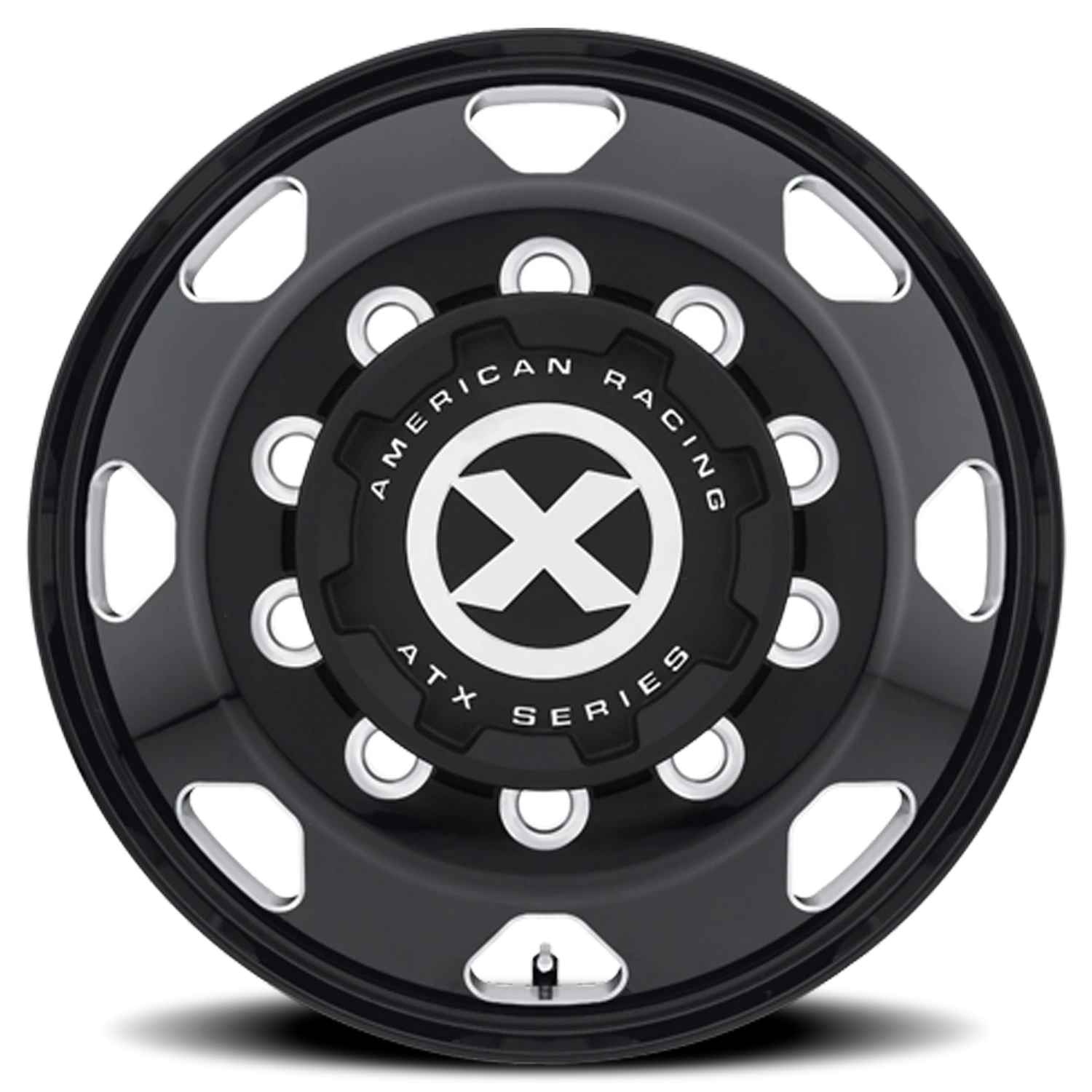 ATX AO401 Octane 18x6.75" 8x165.1mm 124.7mm CB 0mm Satin Black Milled