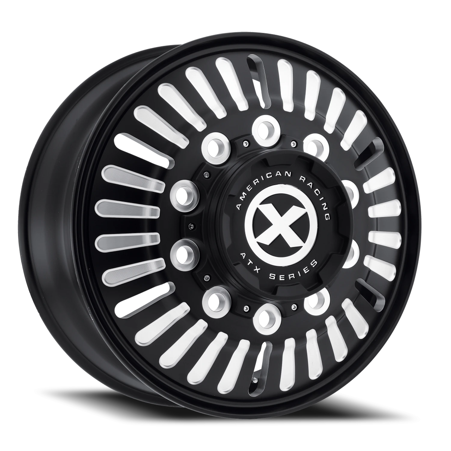 ATX AO403 Roulette 23x8.3" 10x285.75mm 220.1mm CB +144mm Satin Black Milled