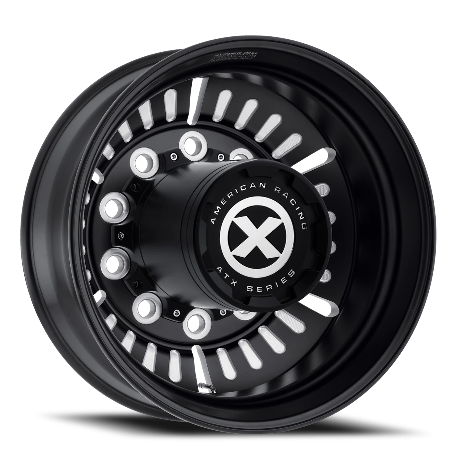 ATX AO403 Roulette 25x8.3" 10x285.75mm 220.1mm CB -168mm Satin Black Milled