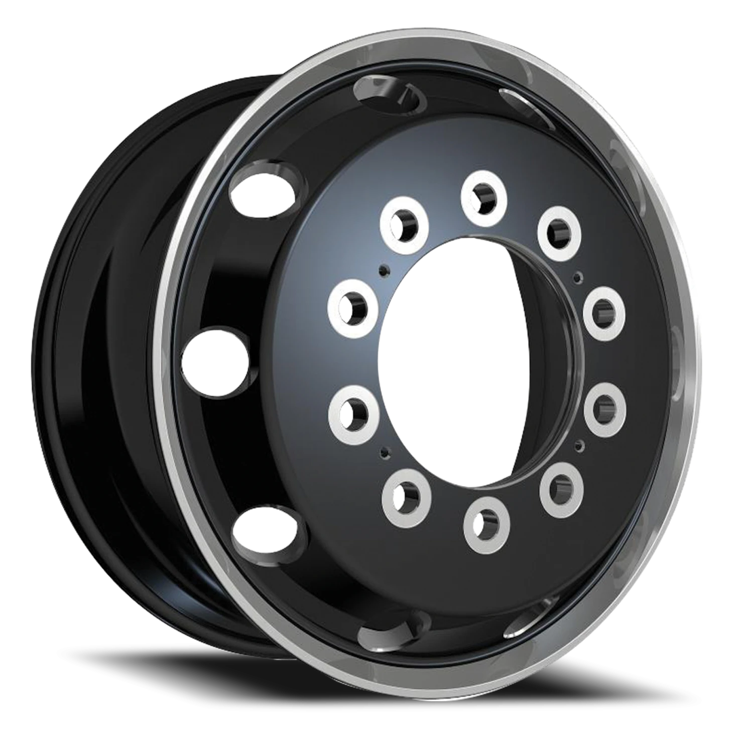 ATX AO404 Journey 23x9" 10x285.75mm 220.1mm CB +176mm Satin Black Polished Lip