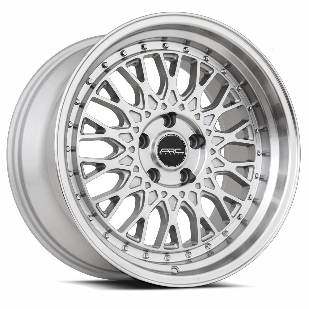 Vors AR1 18x9.5 35 5x108mm 73.1mm Silver Machined Face