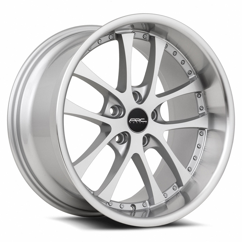 Vors AR5 18x9.5 30 5x108mm 73.1mm Silver Machined Face
