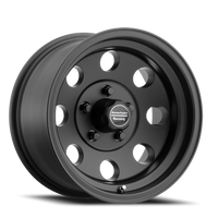 American Racing Baja 15x10" 5x139.7mm 108mm CB -43mm Satin Black