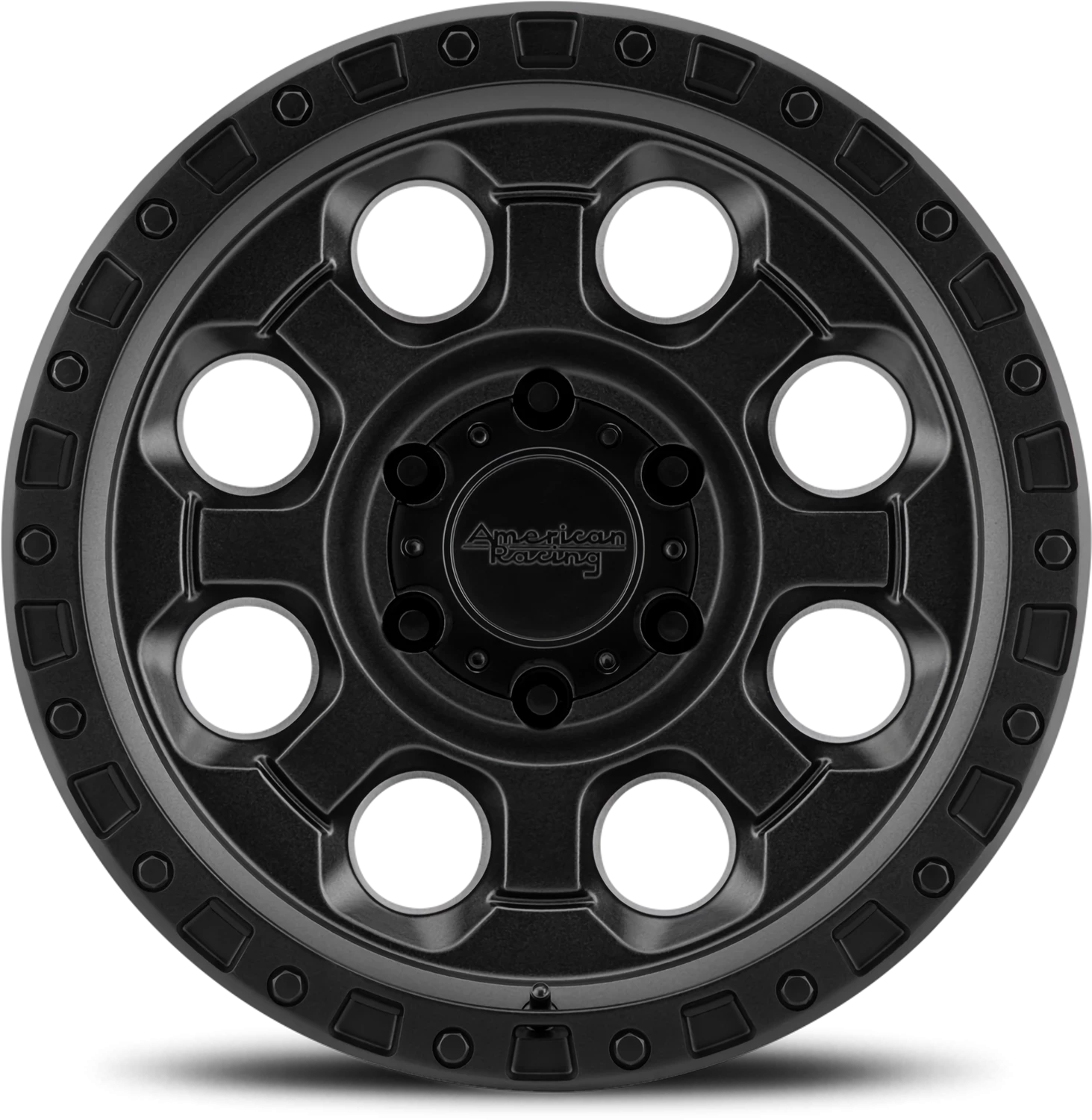 American Racing AR201 18x9" 5x114.3mm 83.06mm CB 0mm Cast Iron Black