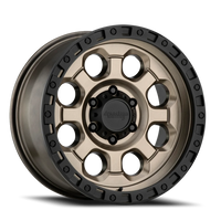 American Racing AR201 18x9" 5x150mm 110.5mm CB +40mm Matte Bronze Black Lip