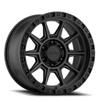 American Racing AR202 17x9" 8x165.1mm 125.1mm CB -12mm Cast Iron Black
