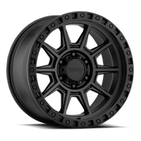 American Racing AR202 16x8" 5x139.7mm 108mm CB 0mm Cast Iron Black