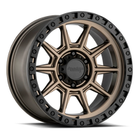 American Racing AR202 18x9" 6x114.3mm 72.6mm CB 0mm Matte Bronze Black Lip