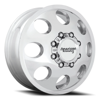 American Racing Baja Dually 16x6" 8x165.1mm 125.5mm CB +111mm Polished