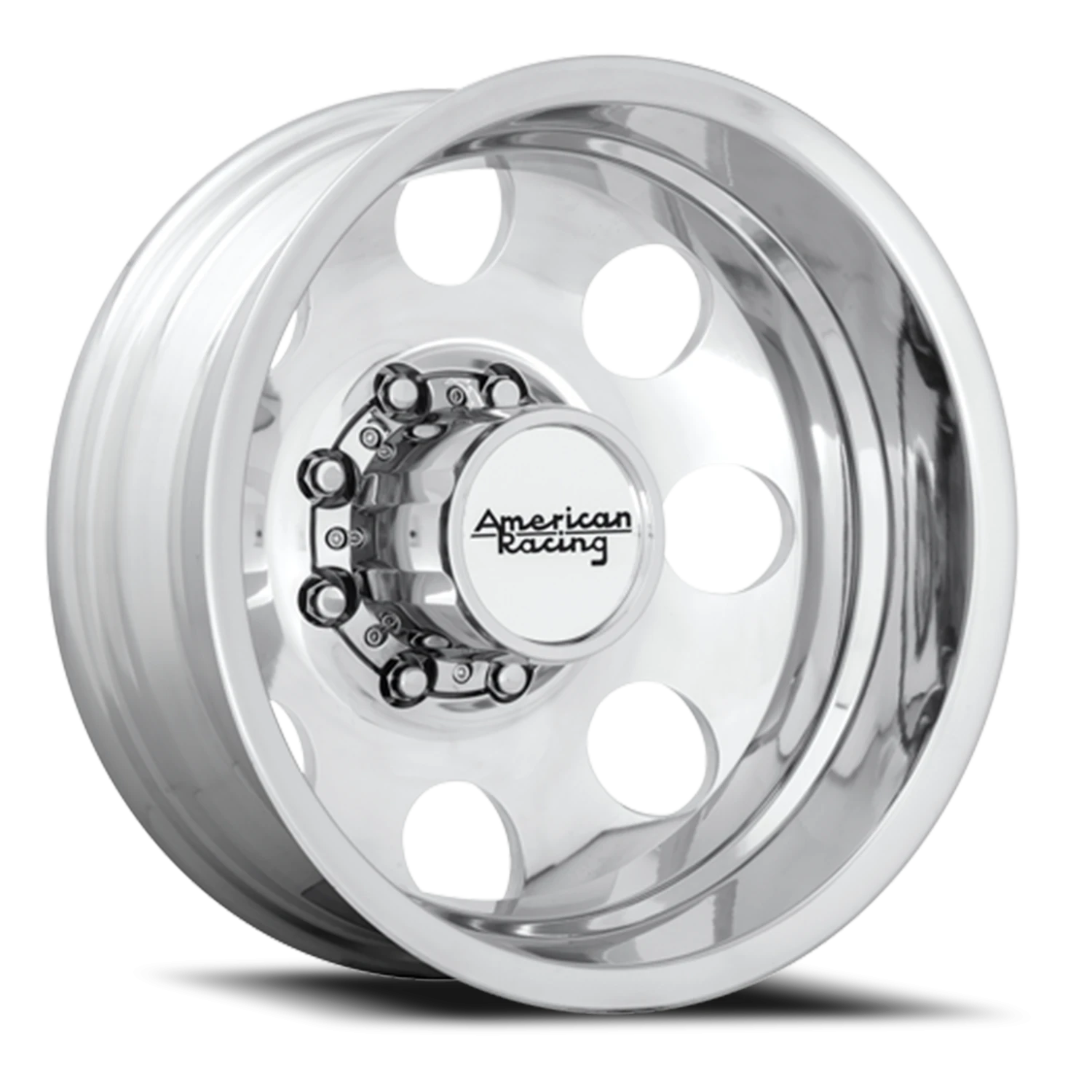 American Racing Baja Dually 17x6" 8x165.1mm 121.5mm CB -134mm Polished