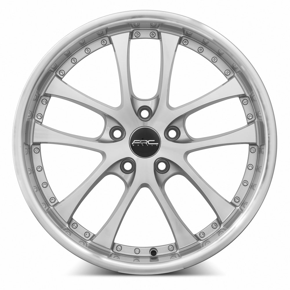 Vors AR5 18x8.5 35 5x115mm 73.1mm Silver Machined Face