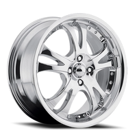 American Racing Casino 17x7.5" 4x100mm 72.6mm CB +45mm Chrome