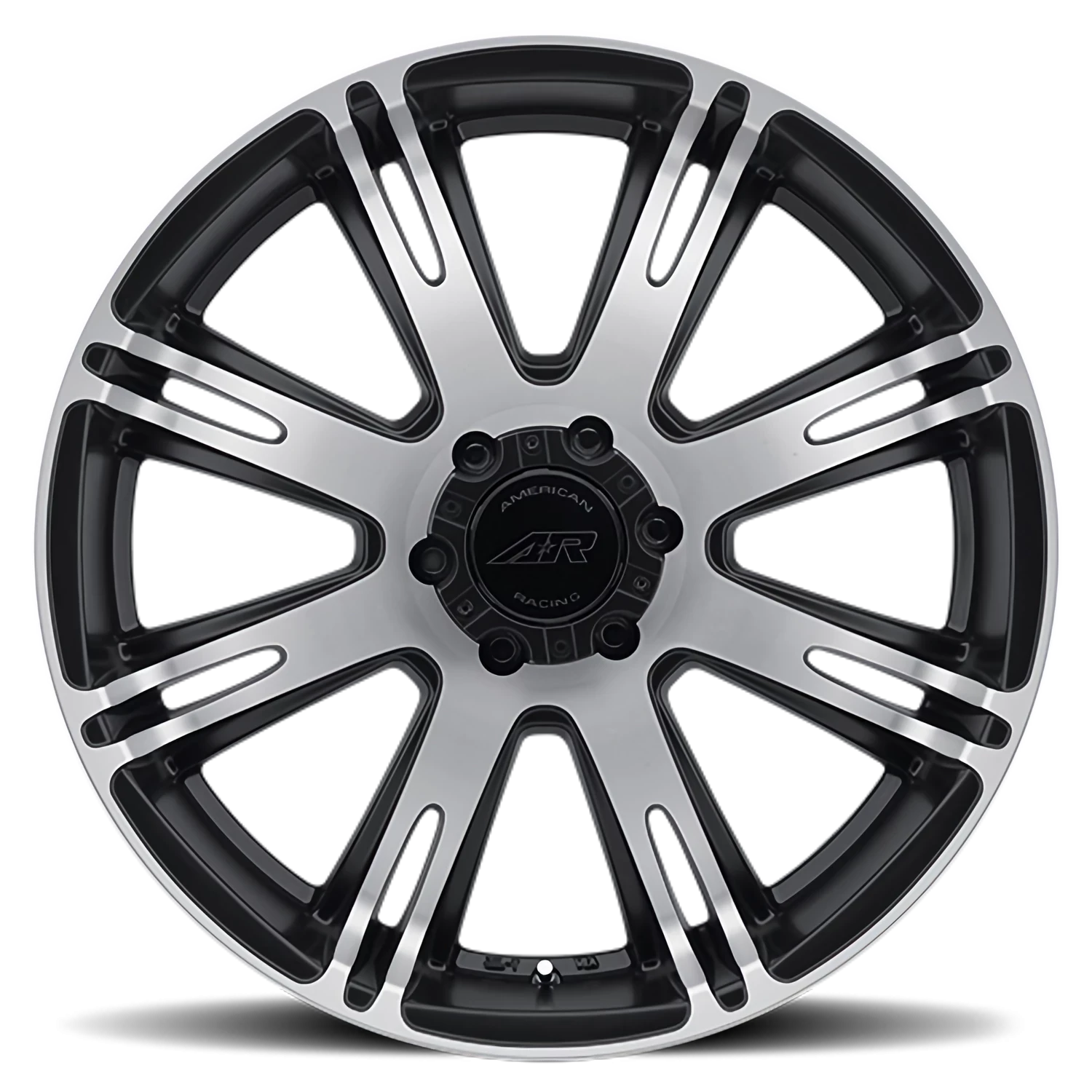 American Racing AR708 20x9" 6x139.7mm 106.25mm CB +20mm Matte Black Machined