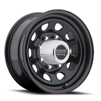 American Racing AR767 16x7" 8x165.1mm 130.81mm CB 0mm Gloss Black Stripes