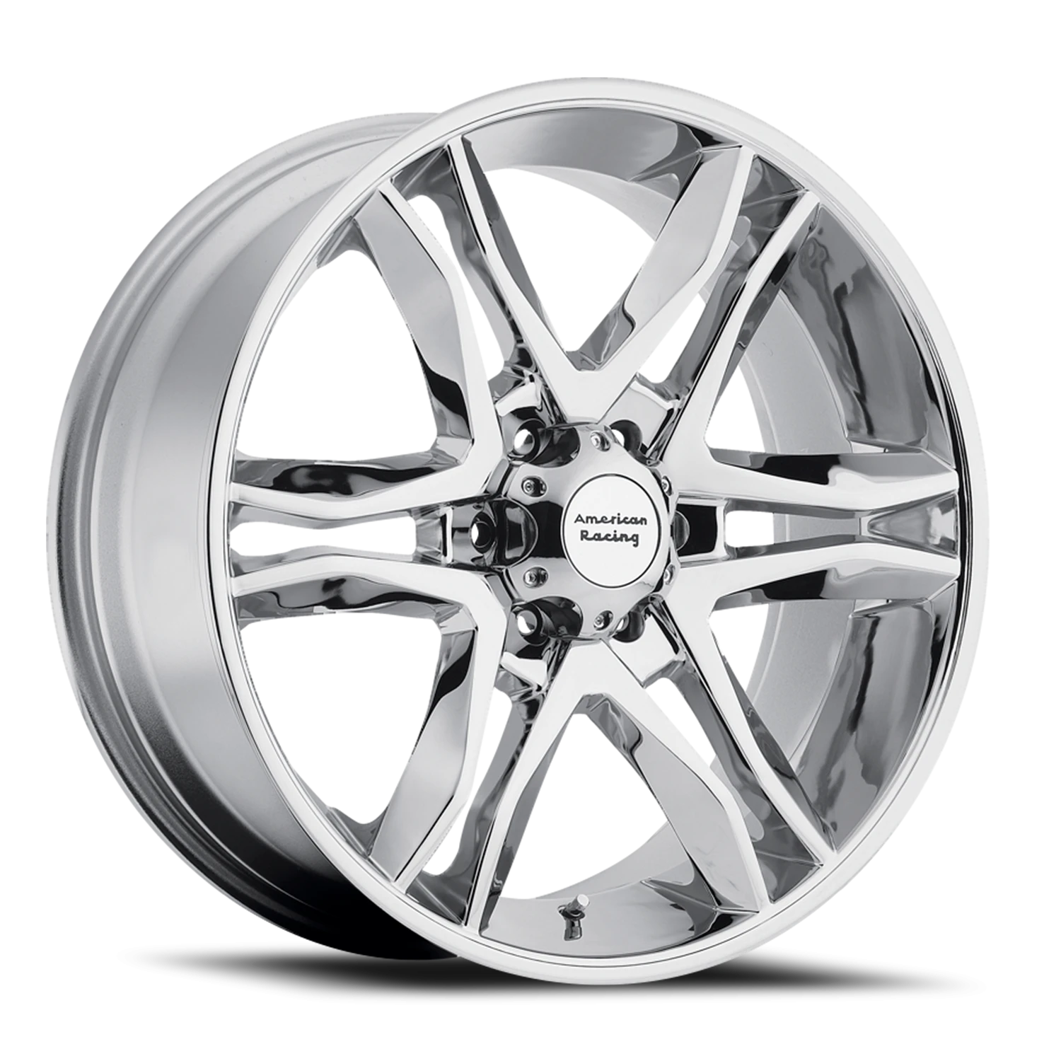 American Racing Mainline 16x8" 6x139.7mm 106.25mm CB 0mm Chrome