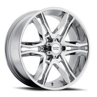 American Racing Mainline 18x8.5" 6x139.7mm 106.25mm CB +12mm Chrome
