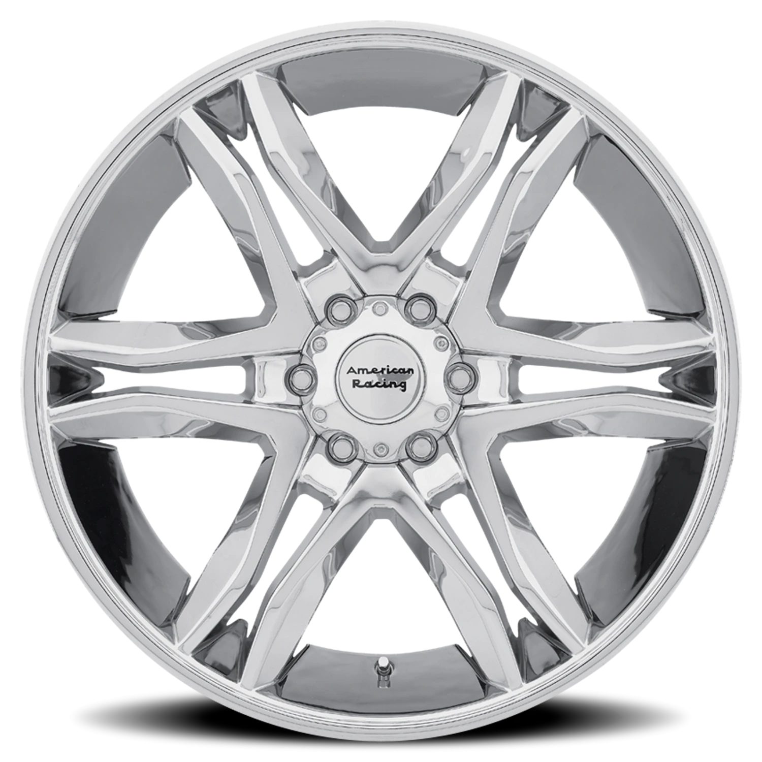 American Racing Mainline 16x8" 6x139.7mm 106.25mm CB 0mm Chrome