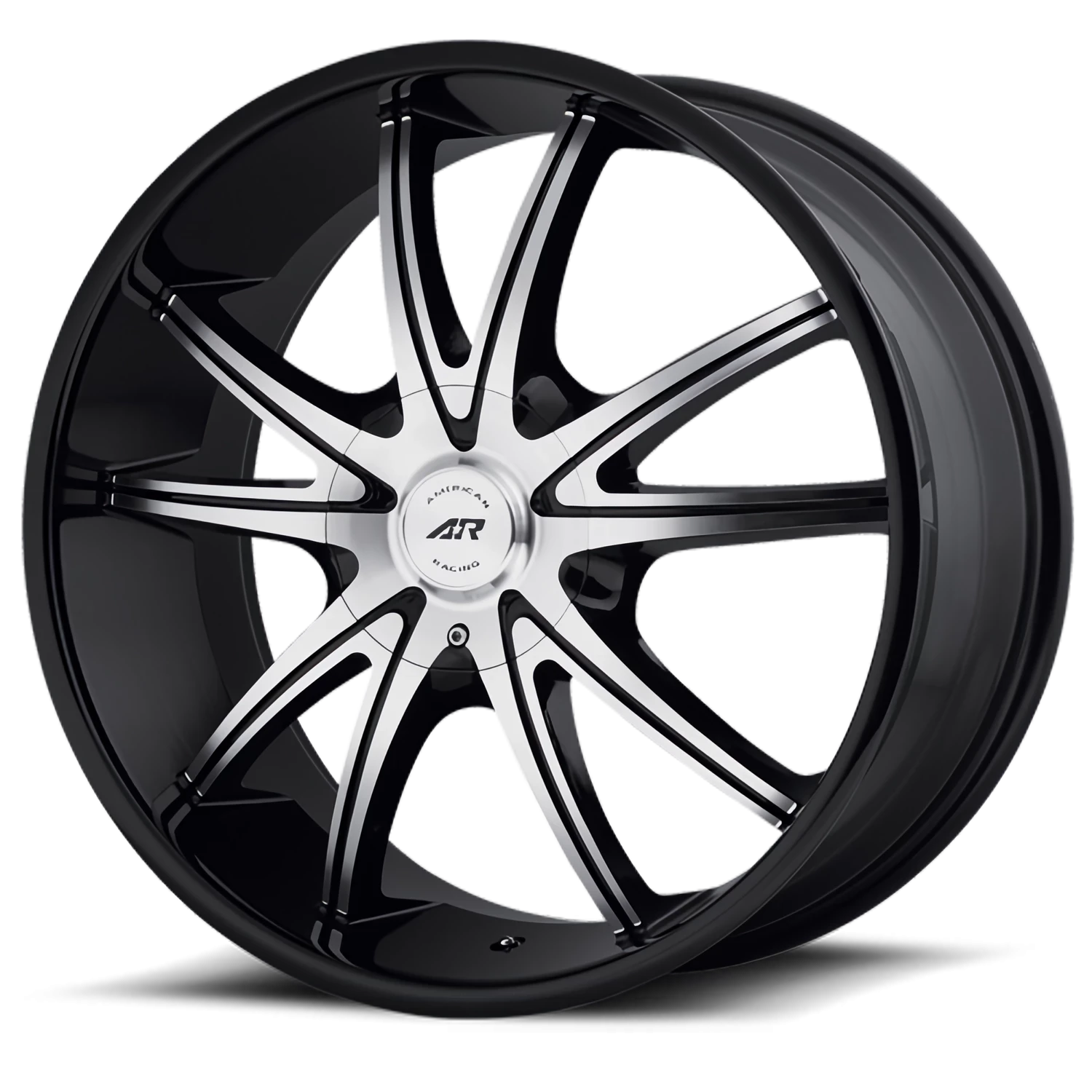 American Racing AR897 20x8.5" 5x114.3mm 72.56mm CB +38mm Gloss Black Machined