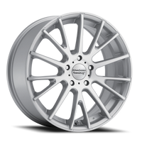American Racing AR904 SL 16x7 +40 5x114.3mm 72.6mm Silver Machined