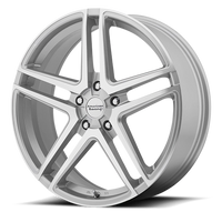 American Racing AR907 17x7.5" 5x114.3mm 72.6mm CB +42mm Silver Machined